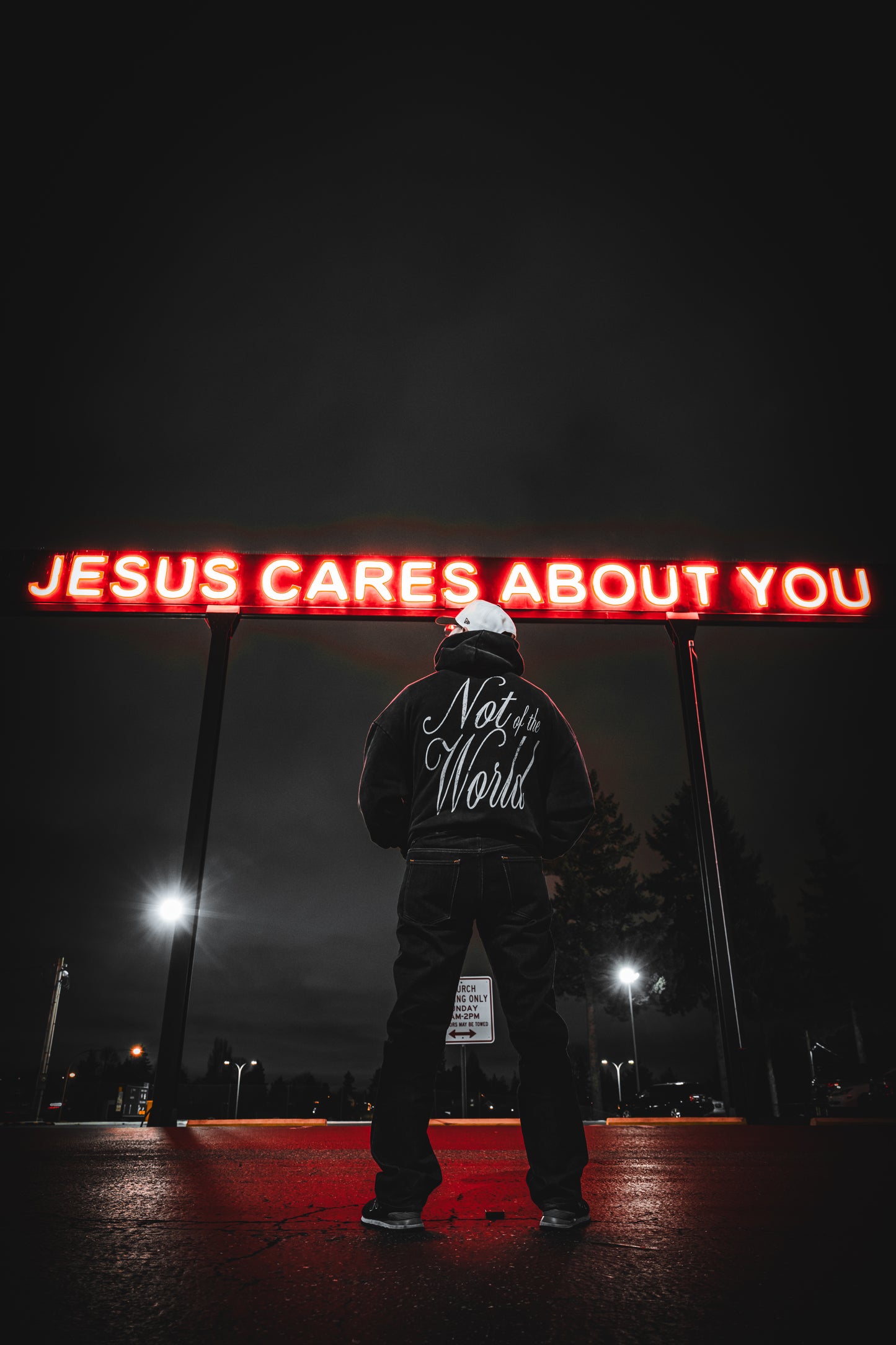 NOT OF THE WORLD HOODIE