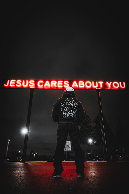 NOT OF THE WORLD HOODIE